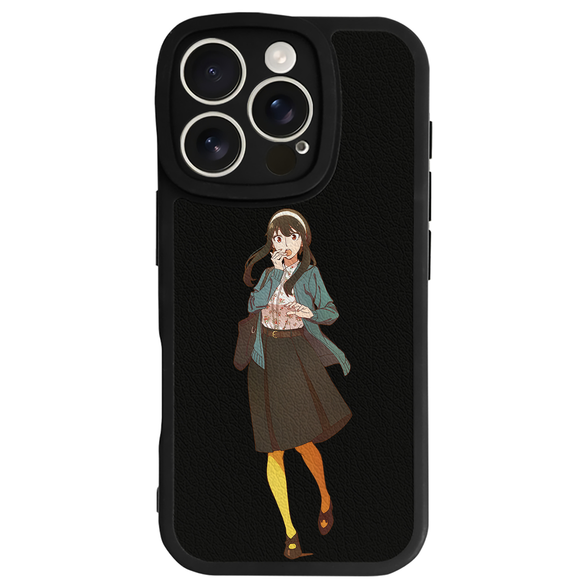 （画像用） SPY×FAMILY间谍家家酒 【iPhone 16シリーズ対応】シリコンスマホケース（レザー調） 材質：シリコン